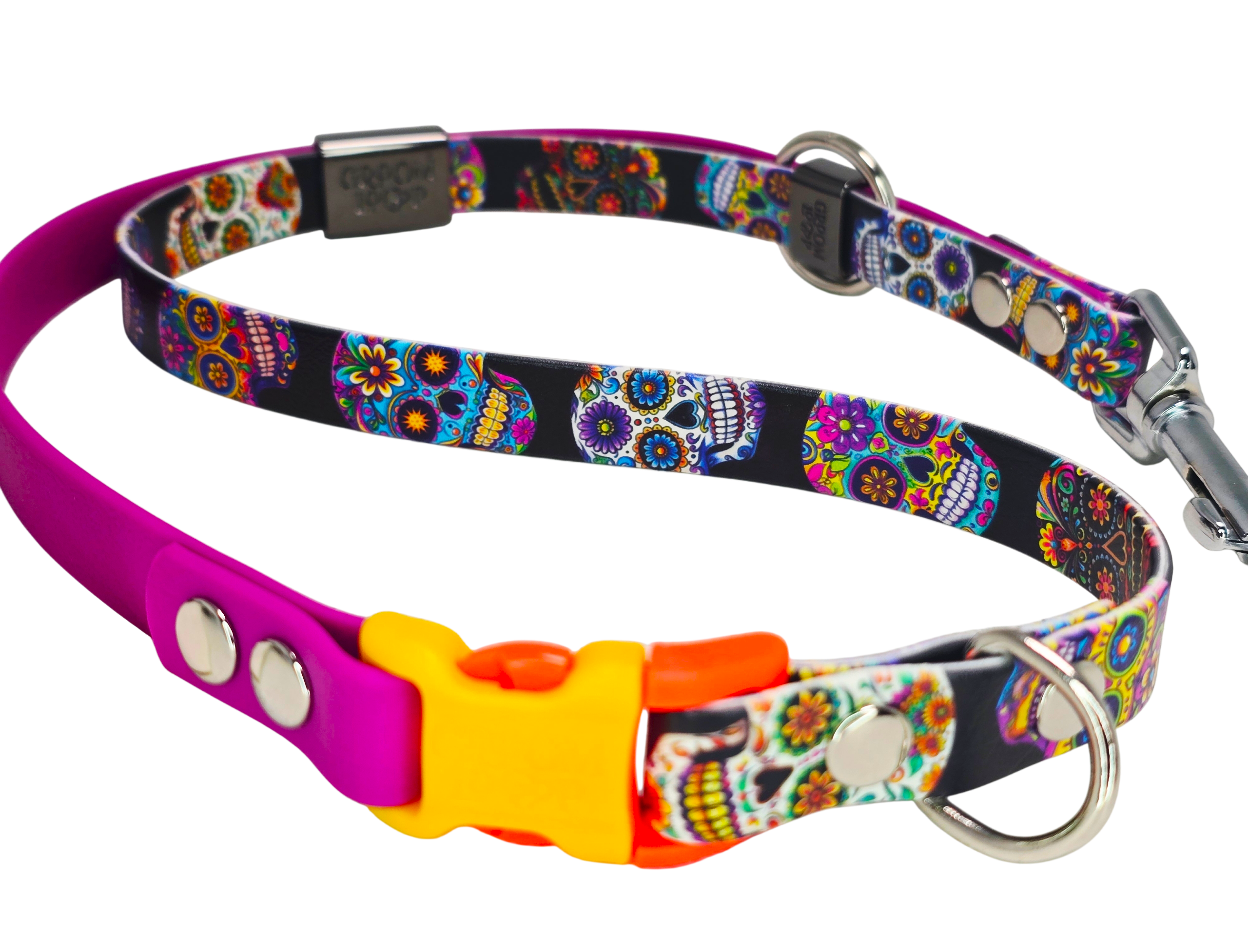 Sugar Skulls BioThane® Grooming Loop