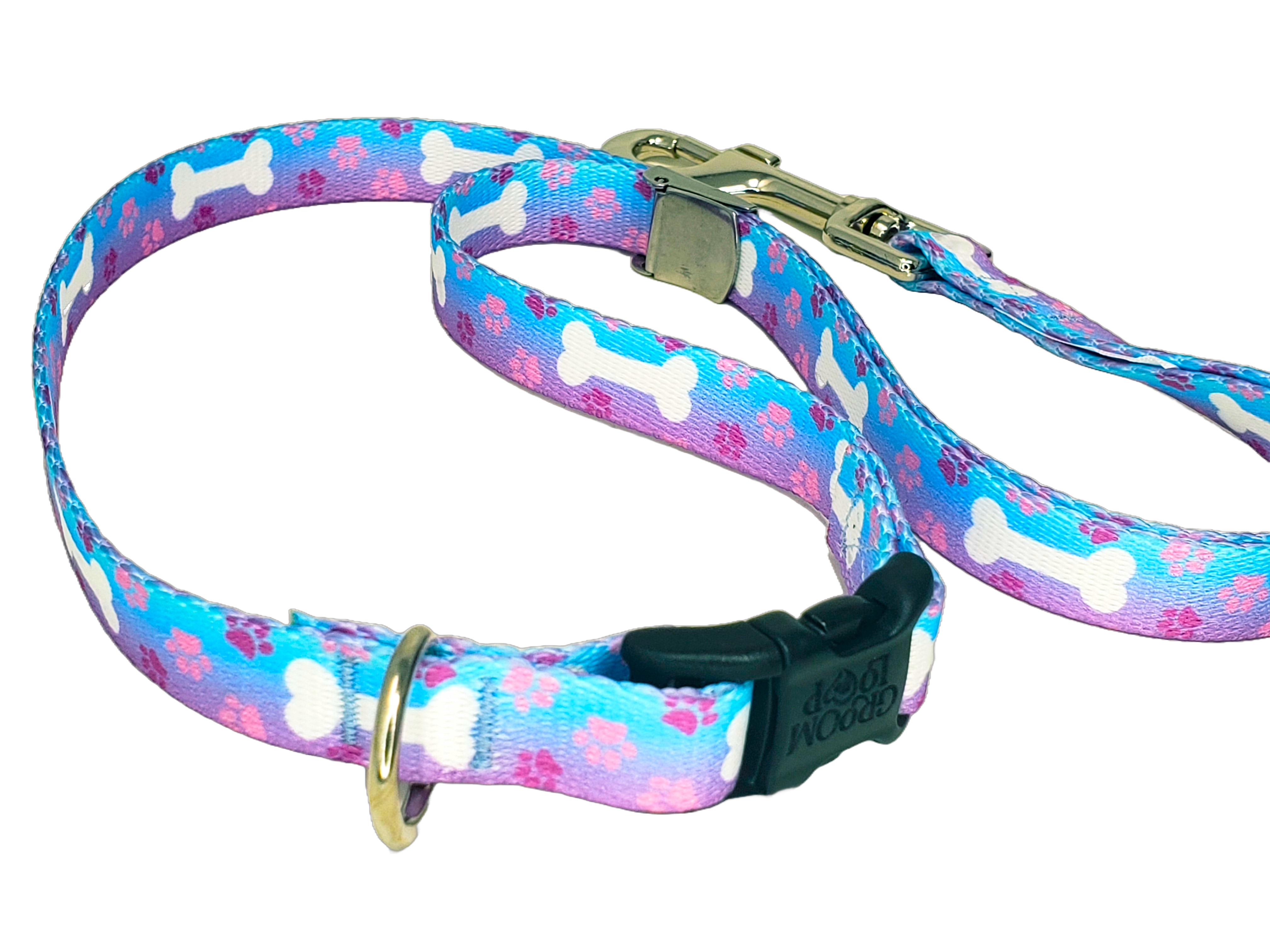 Oh My Dog- Blue Violet Grooming Loop (With Buckle)