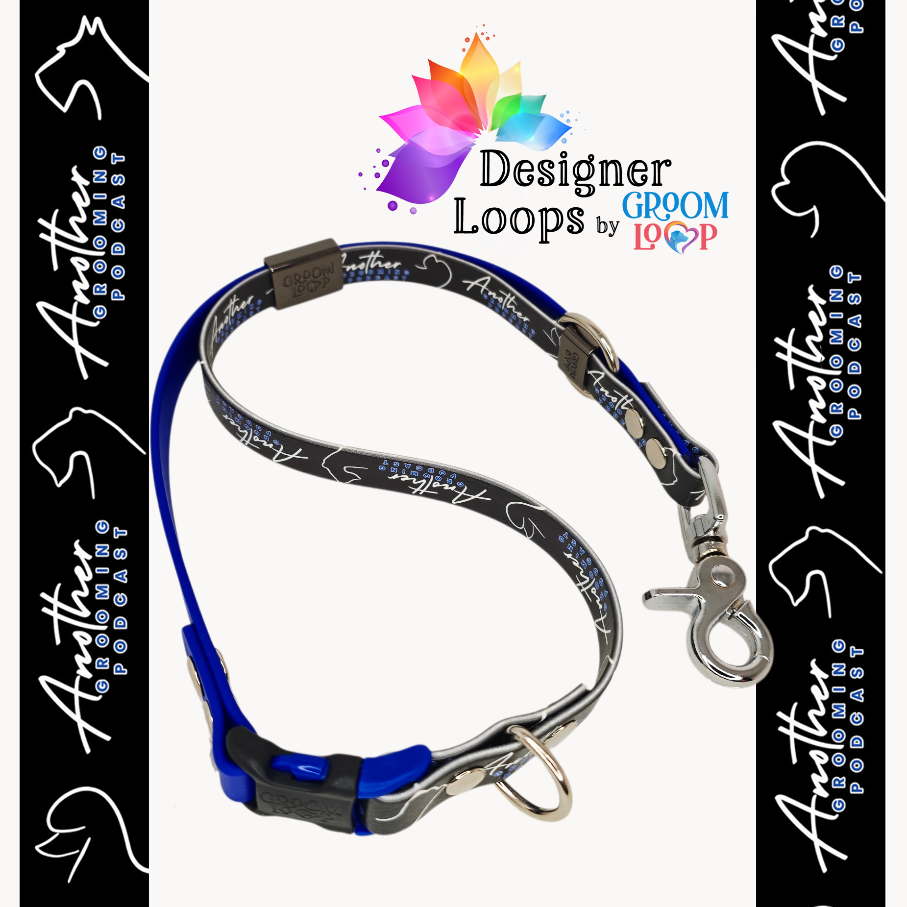 Biothane Loop AGP- Another Grooming Podcast BioThane® Grooming Loop