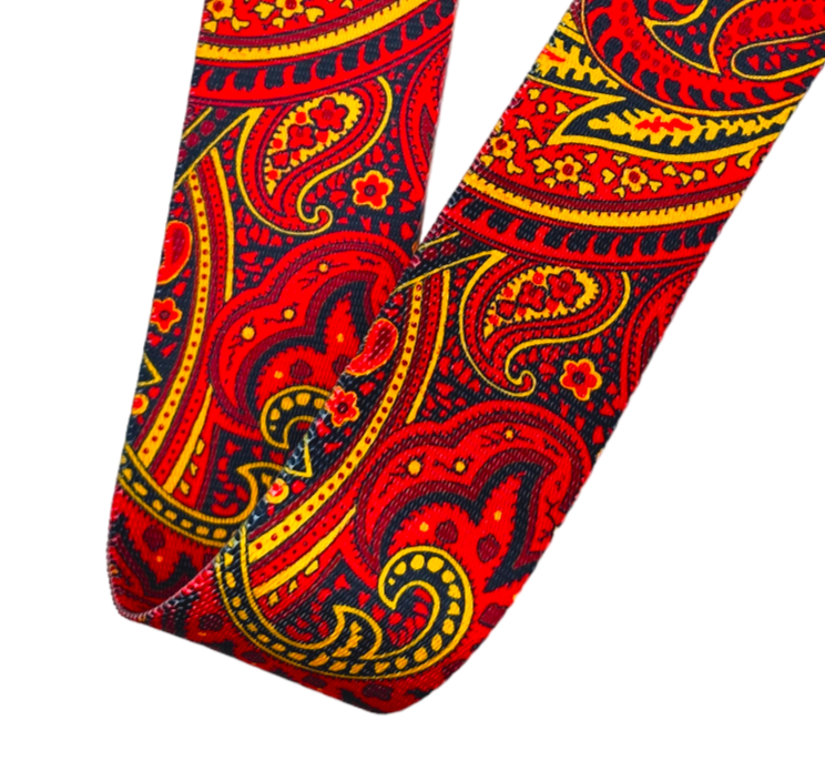 Fire Paisley Belly Support Strap