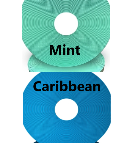 5/8" BioThane® Loop with new double slider 16" (20+Colors)