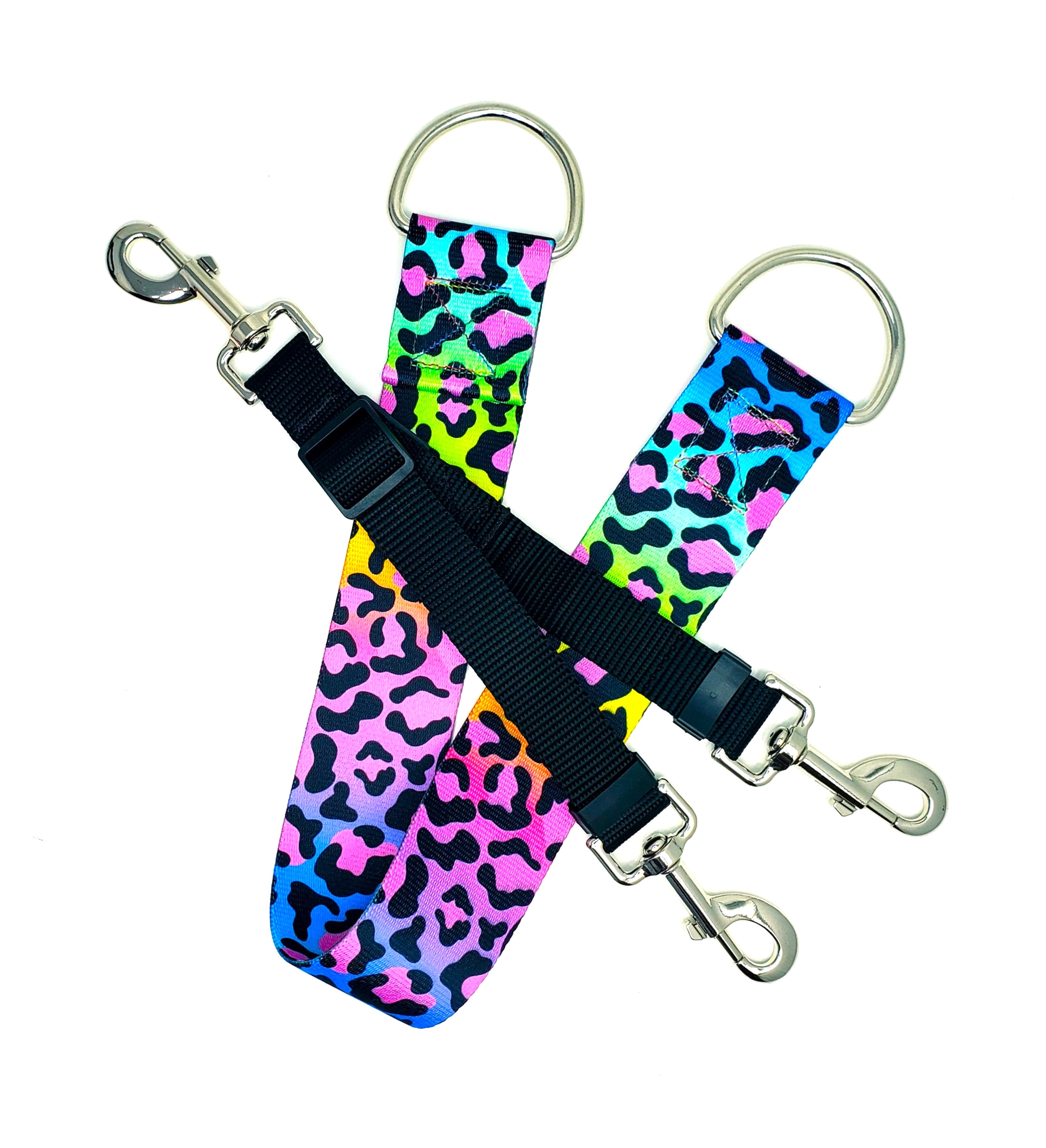 Neon Leopard Belly Support Strap
