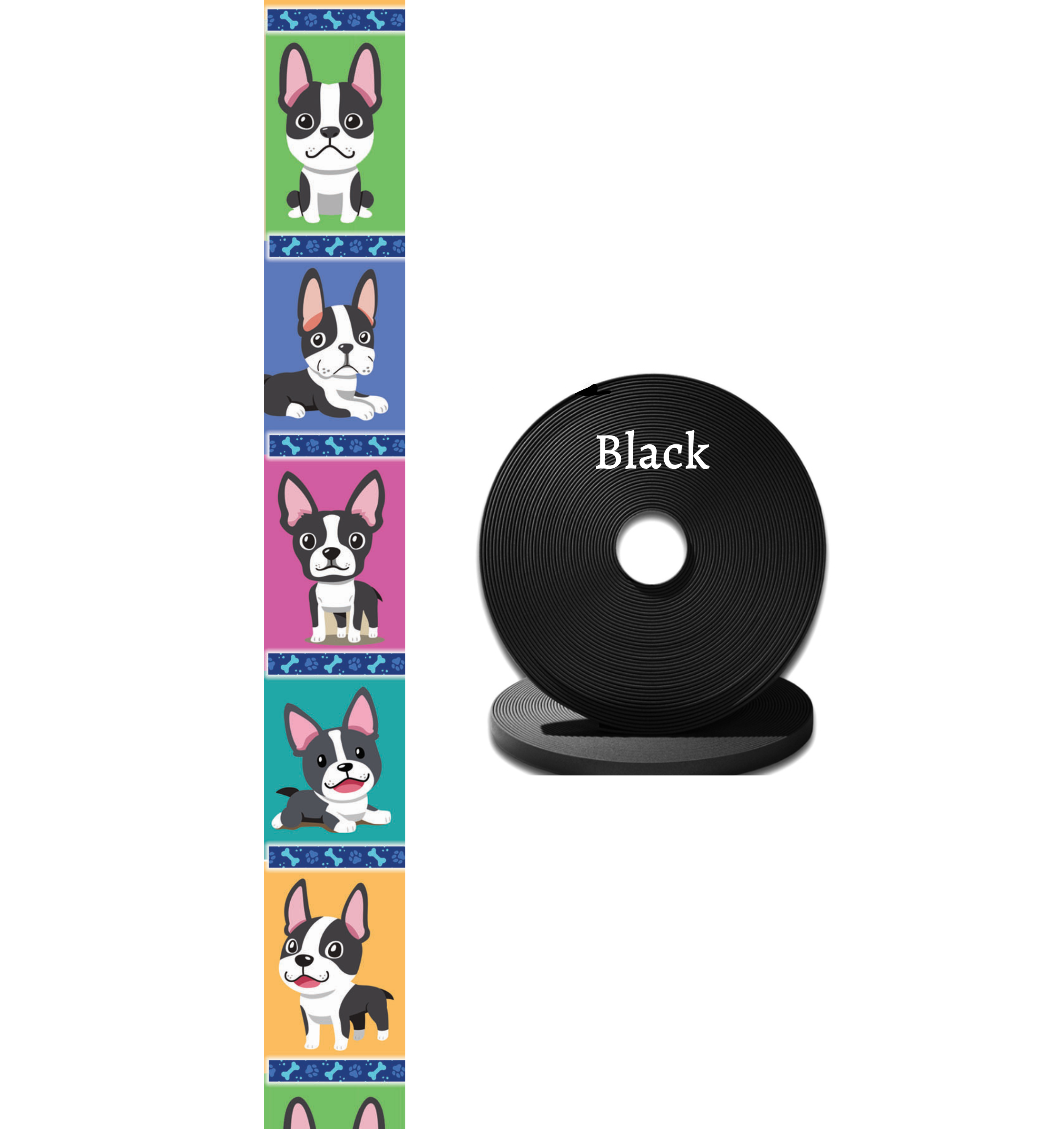 Boston Terriers BioThane® Grooming Loop