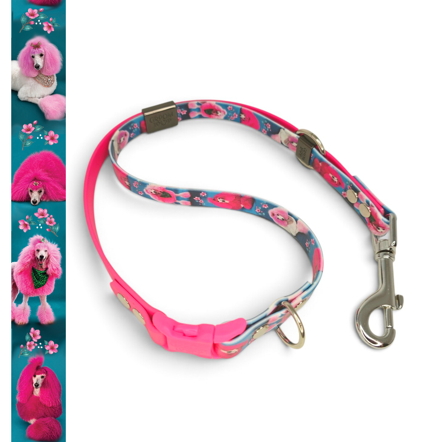 Custom Pink Poodle Loop for Candice (3pc set)