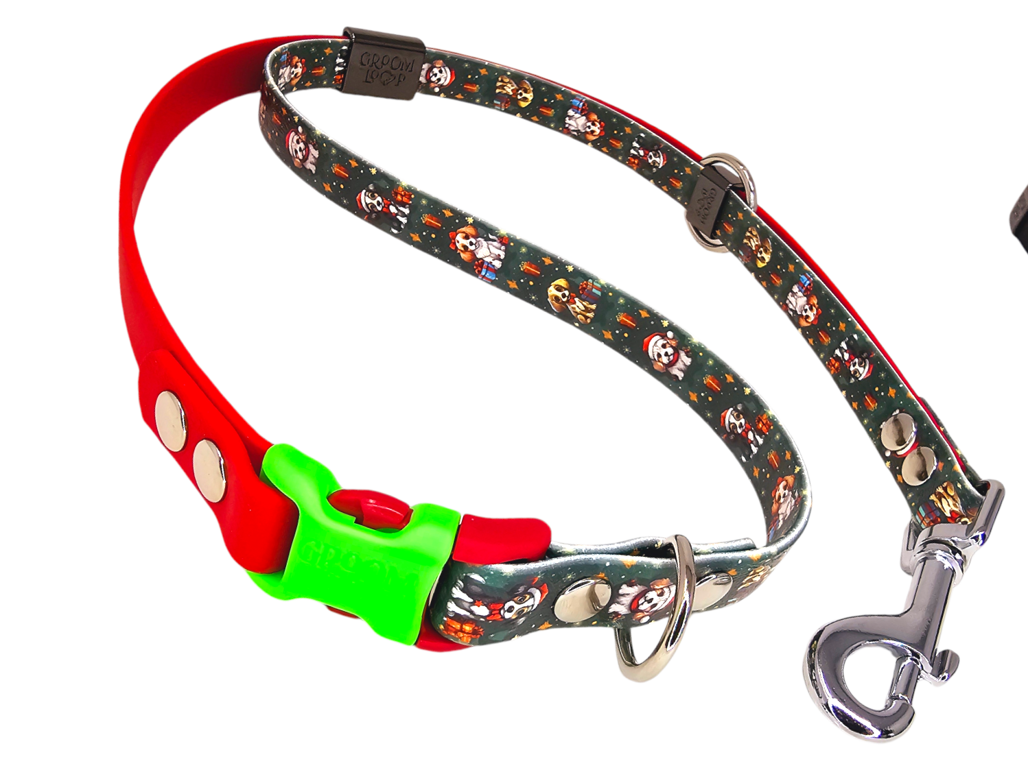 Santa Pups BioThane® Grooming Loop