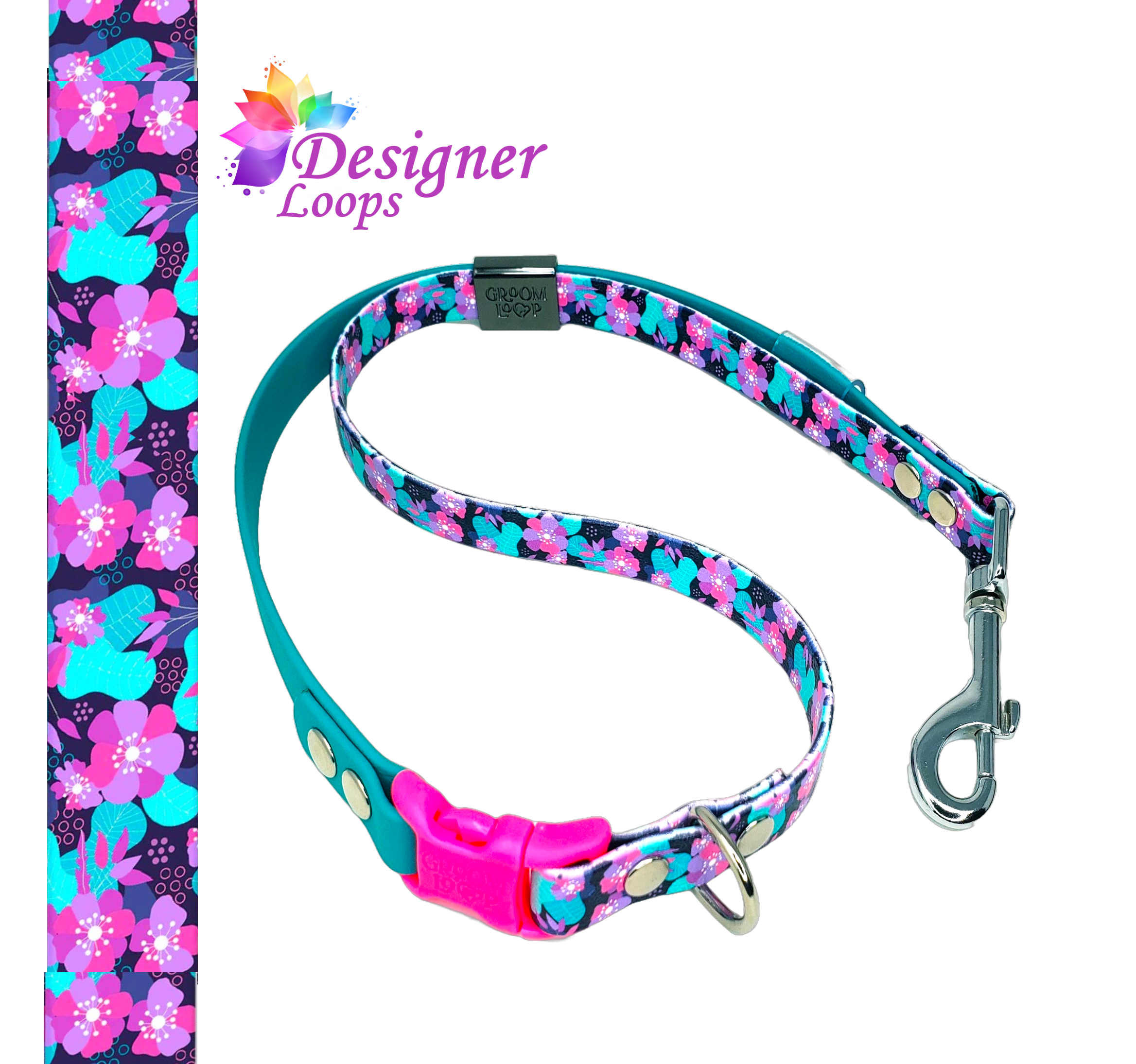 Plumeria BioThane® Grooming Loop