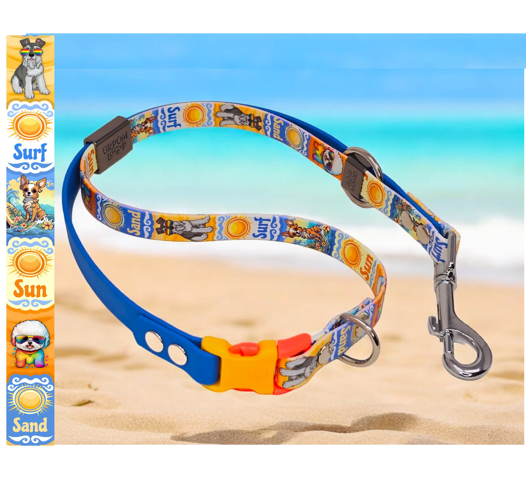 Summer Dogs BioThane® Grooming Loop