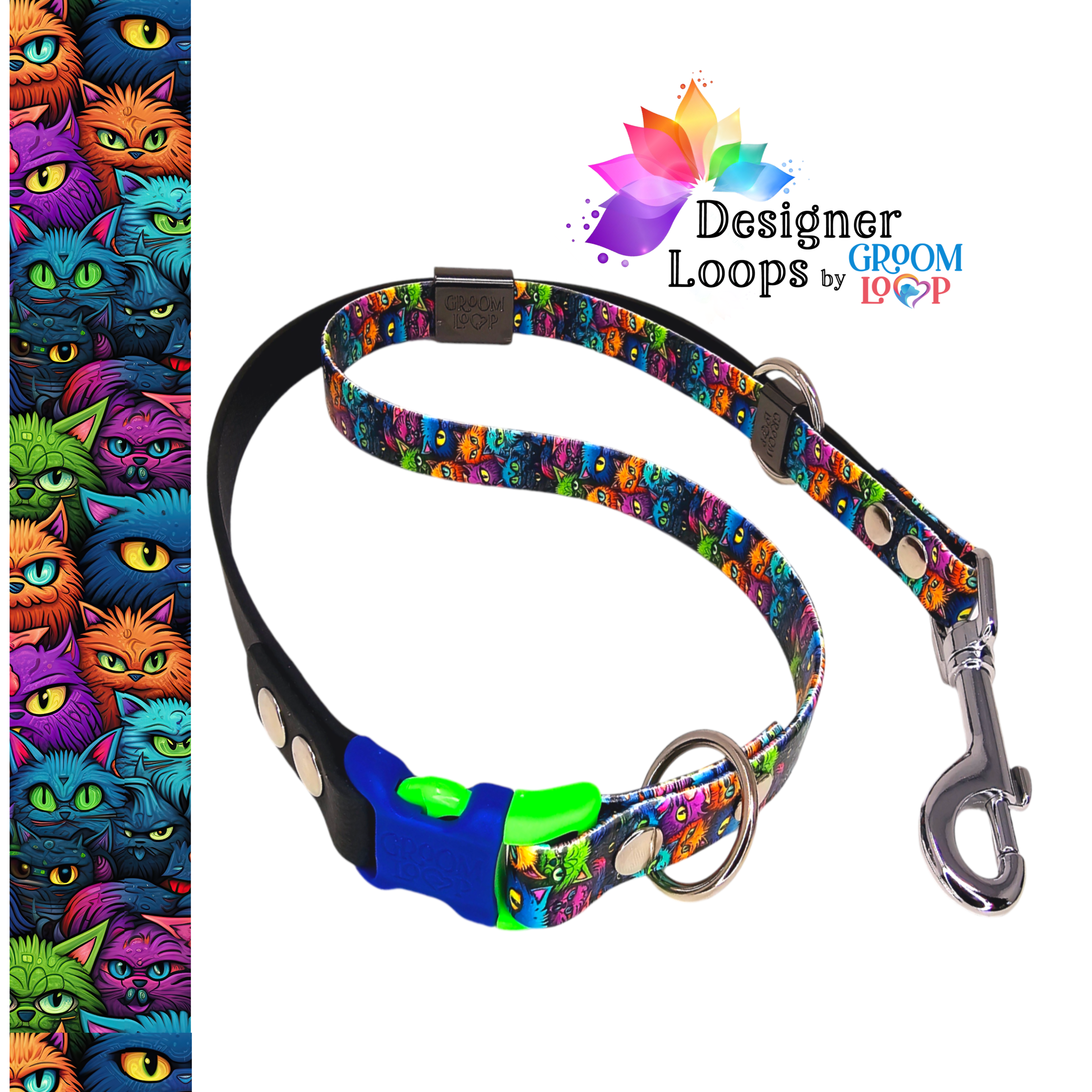 Krazy Cats BioThane® Grooming Loop