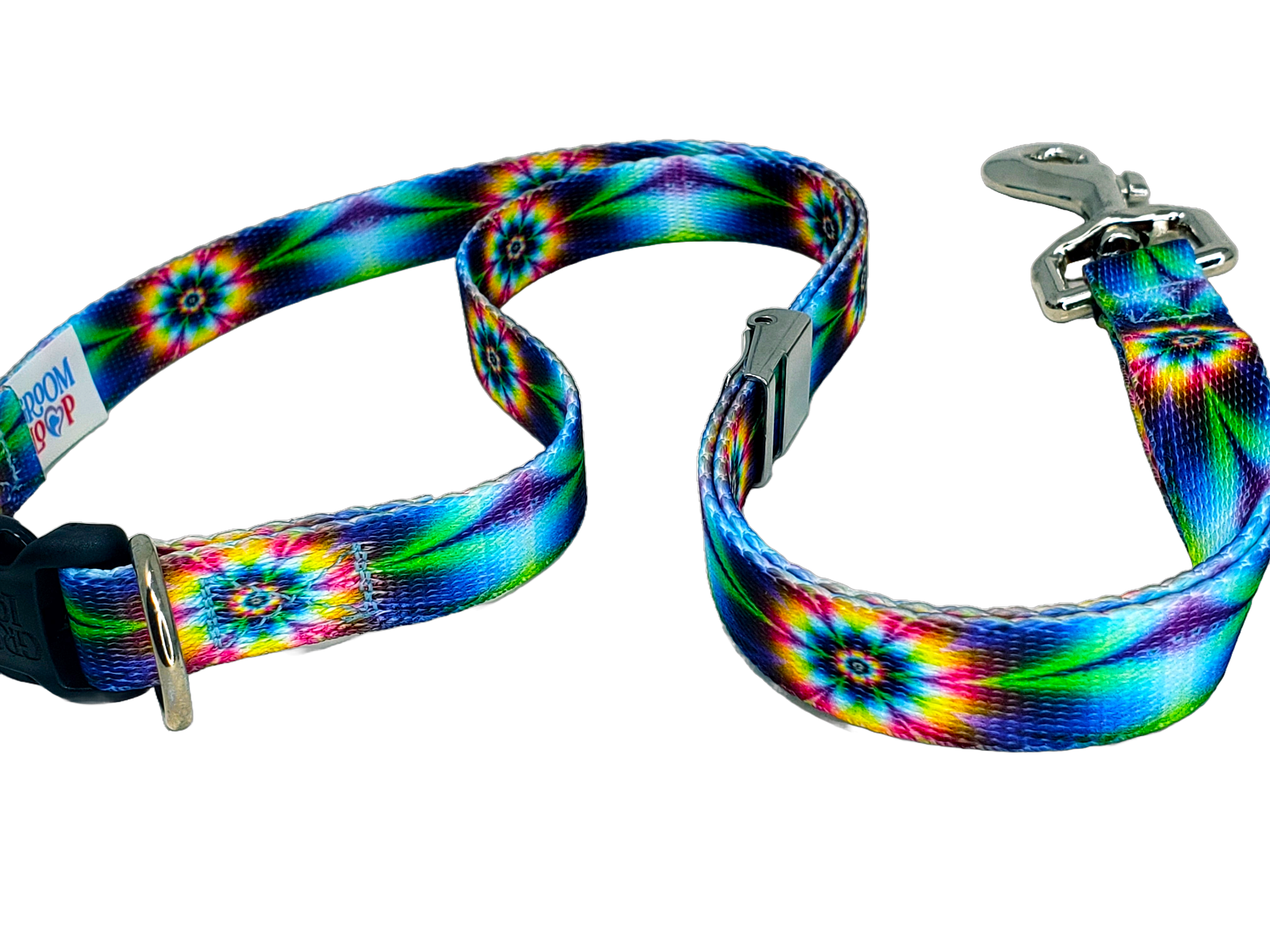 Flower Tie-Dye Grooming Loop