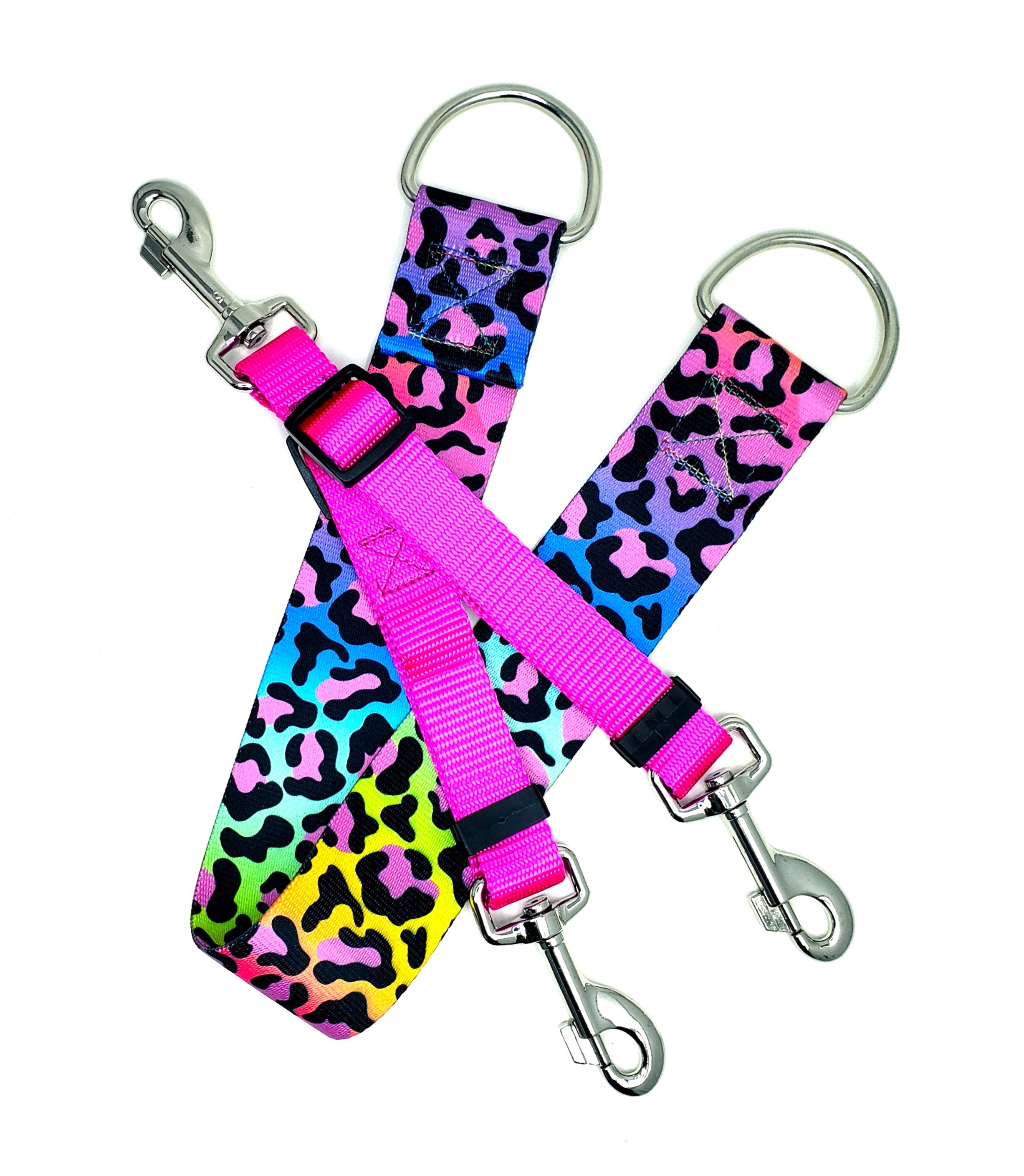 Neon Leopard Belly Support Strap