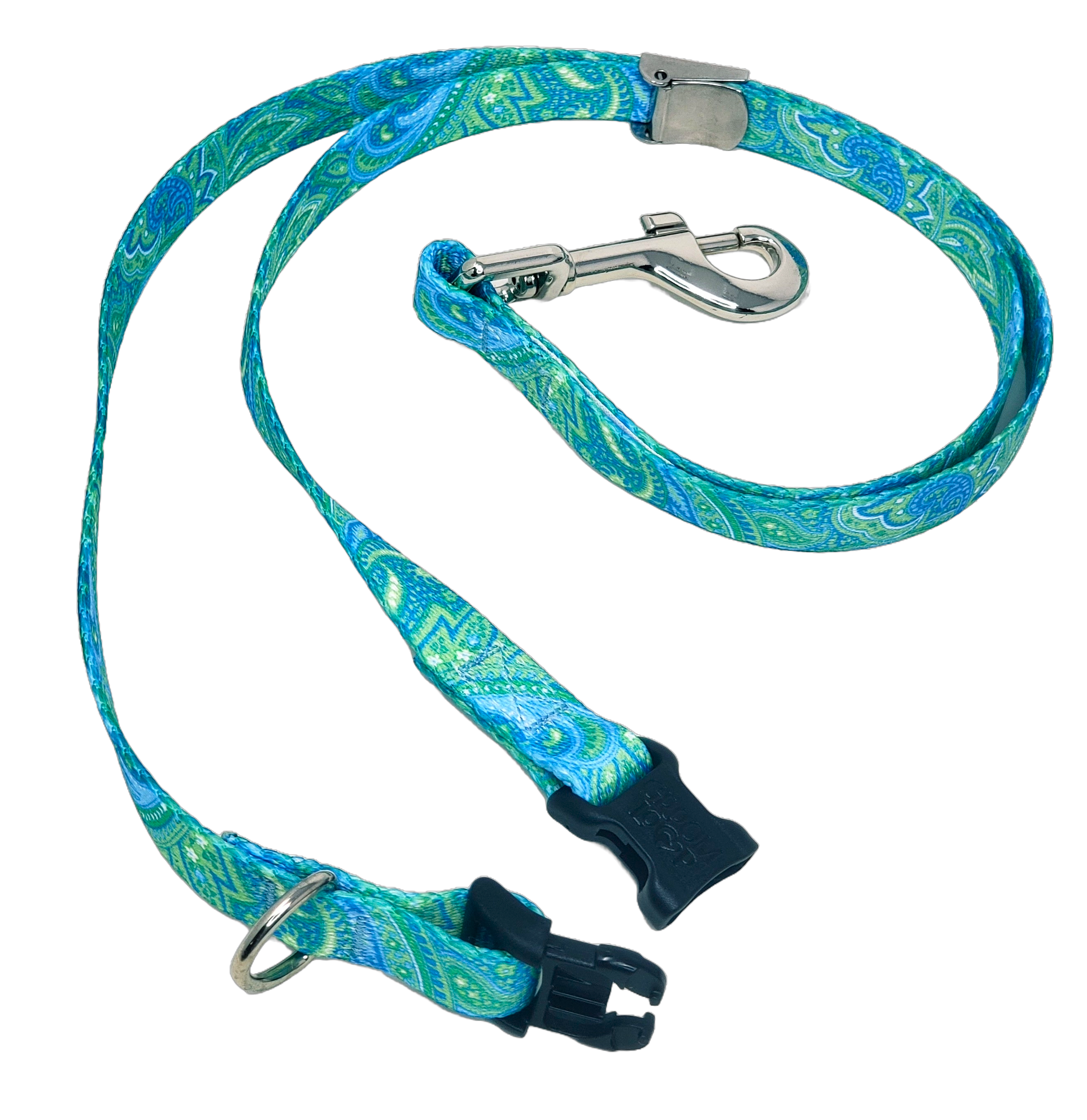 Green Paisley Grooming Loop