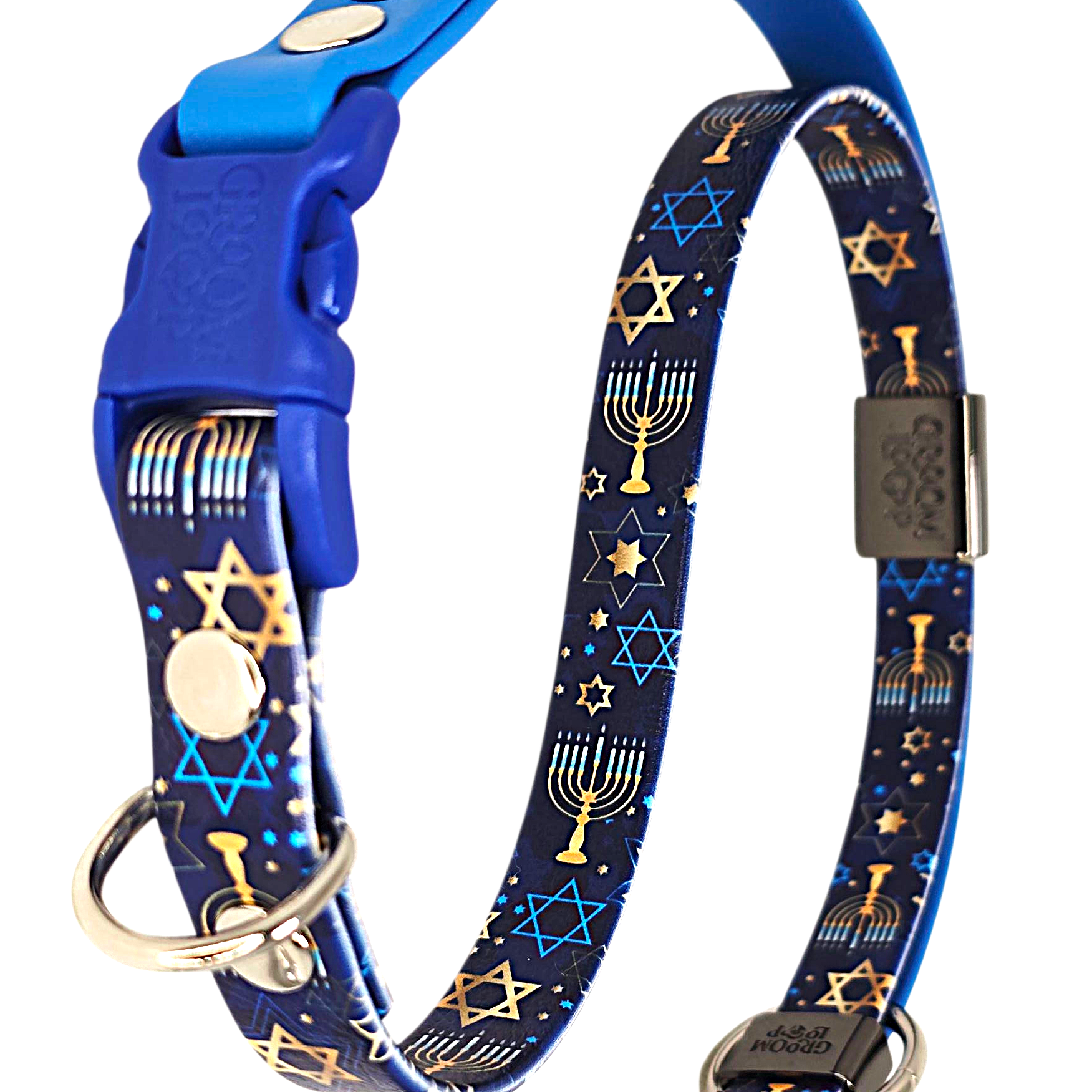 Hanukkah BioThane® Grooming Loop