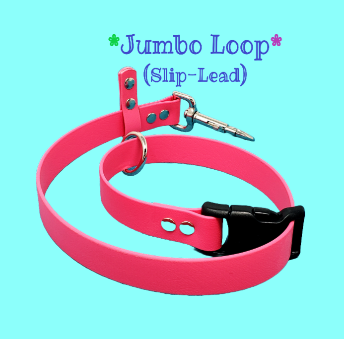XXL Waterproof Slip-Lead Loop 1" BioThane®