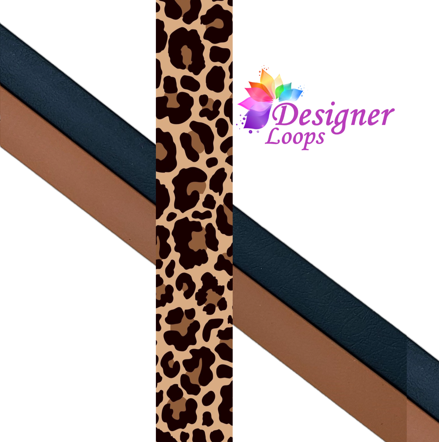 Jungle Leopard BioThane® Grooming Loop