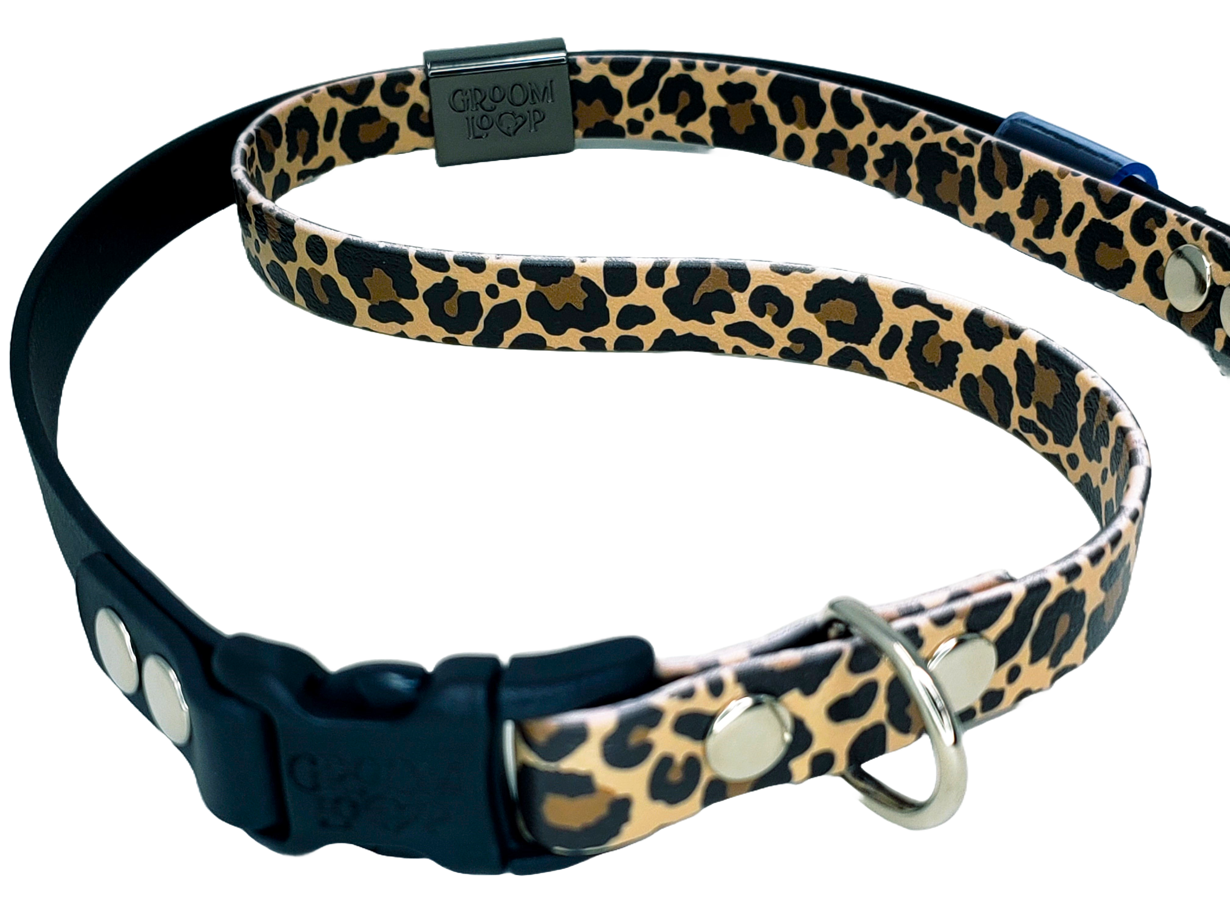 Jungle Leopard BioThane® Grooming Loop