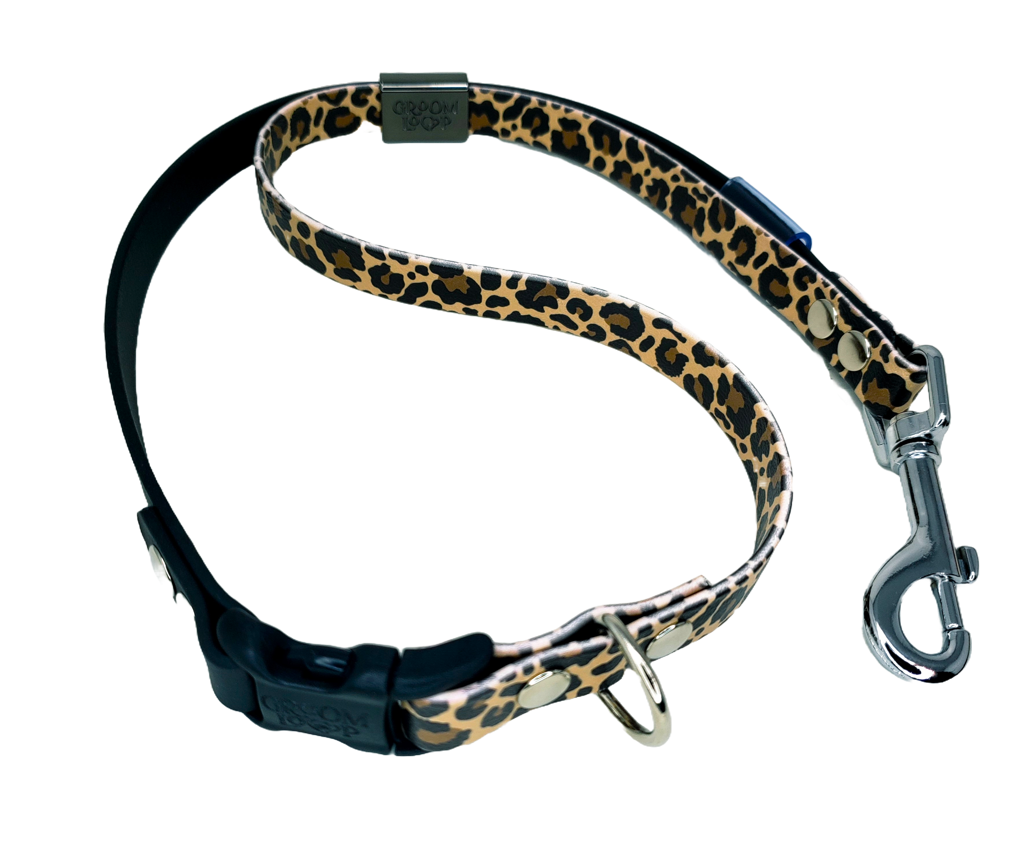 Jungle Leopard BioThane® Grooming Loop