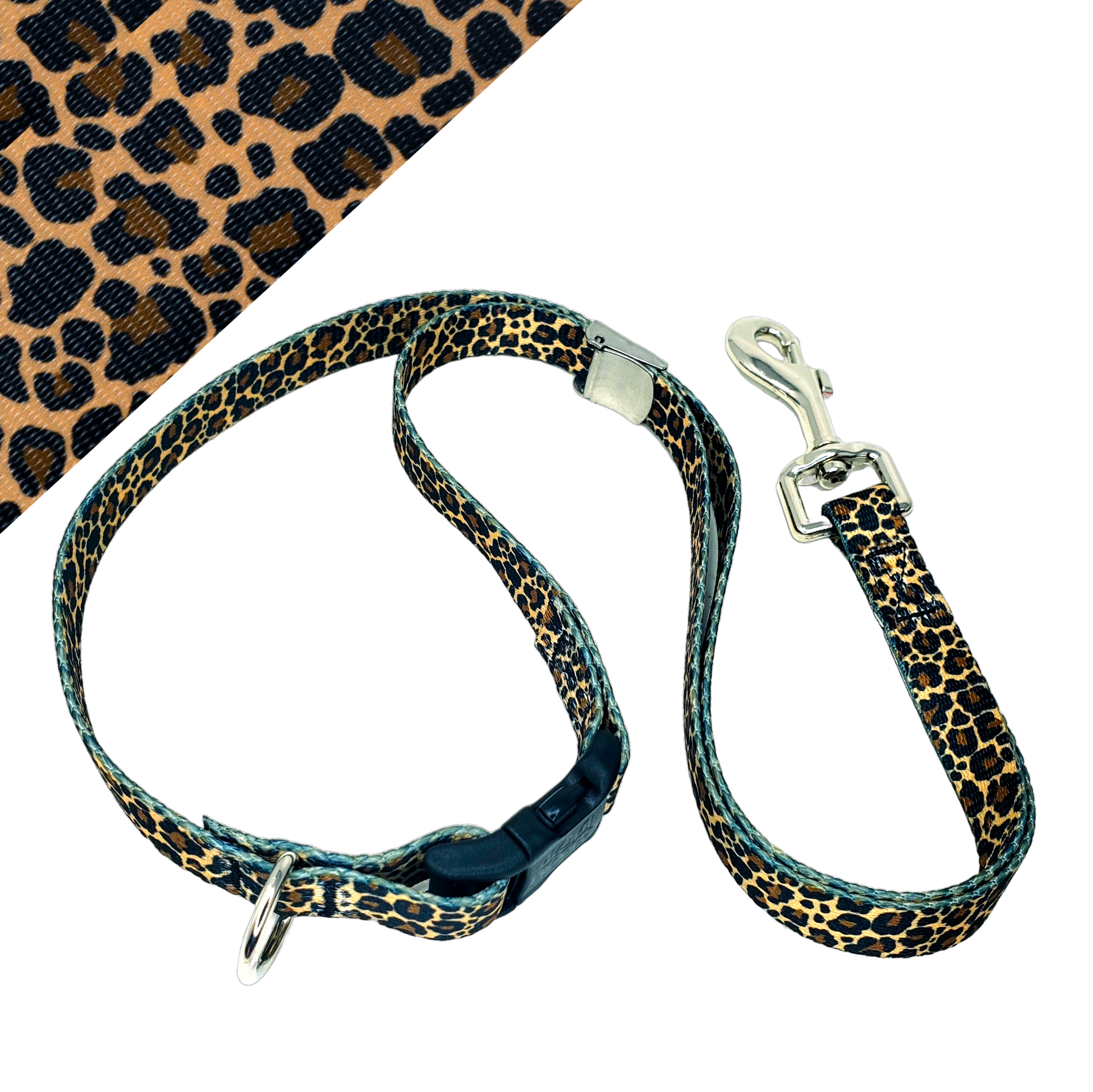 Jungle Leopard Grooming Loop with Buckle