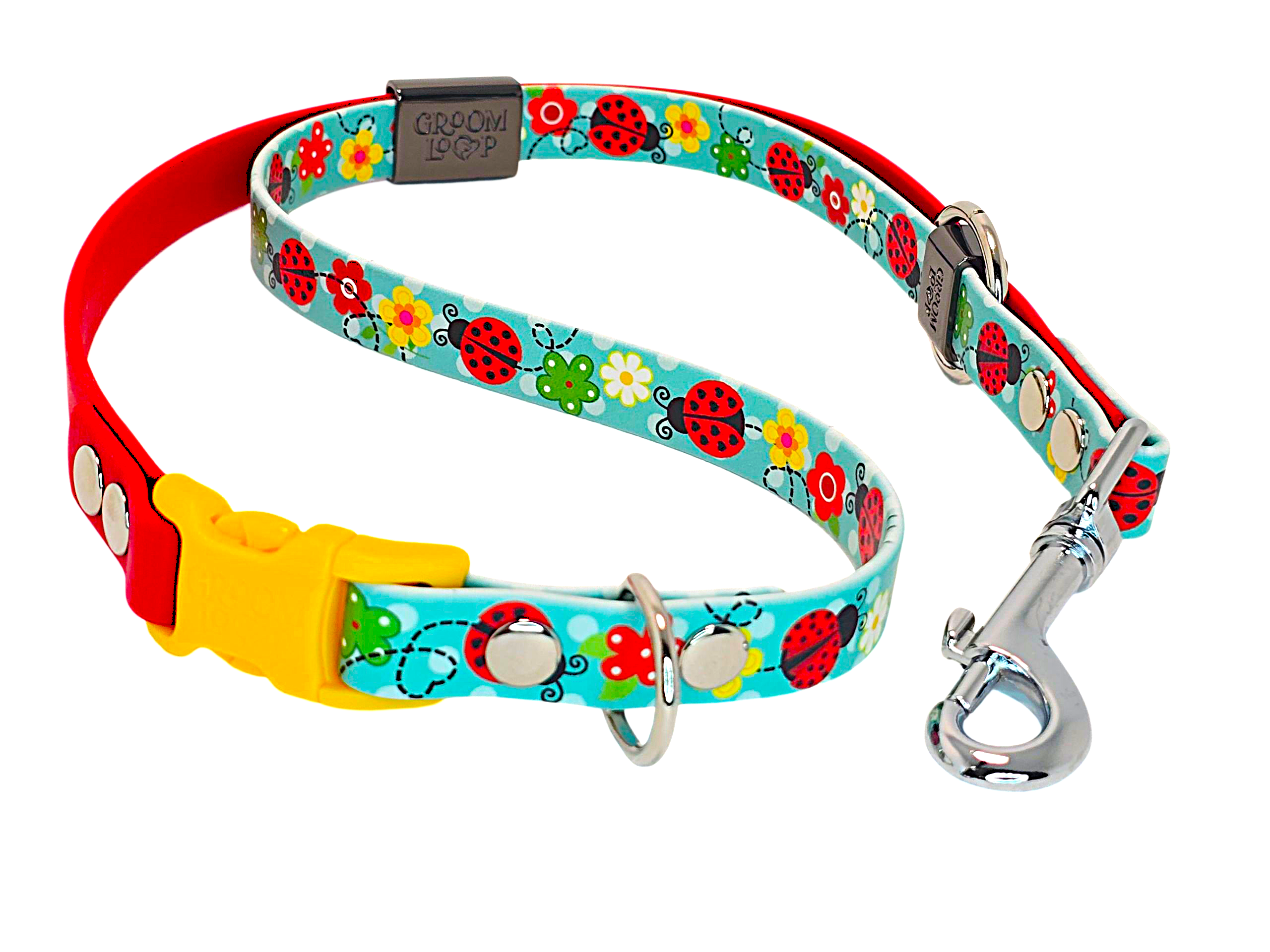 Lady Bugs BioThane® Grooming Loop