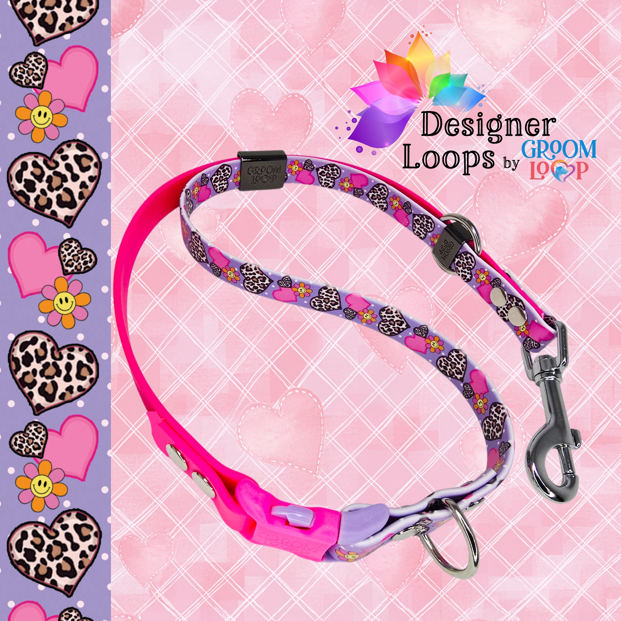 Pets Loop Designer Waterproof Dog Grooming Loops