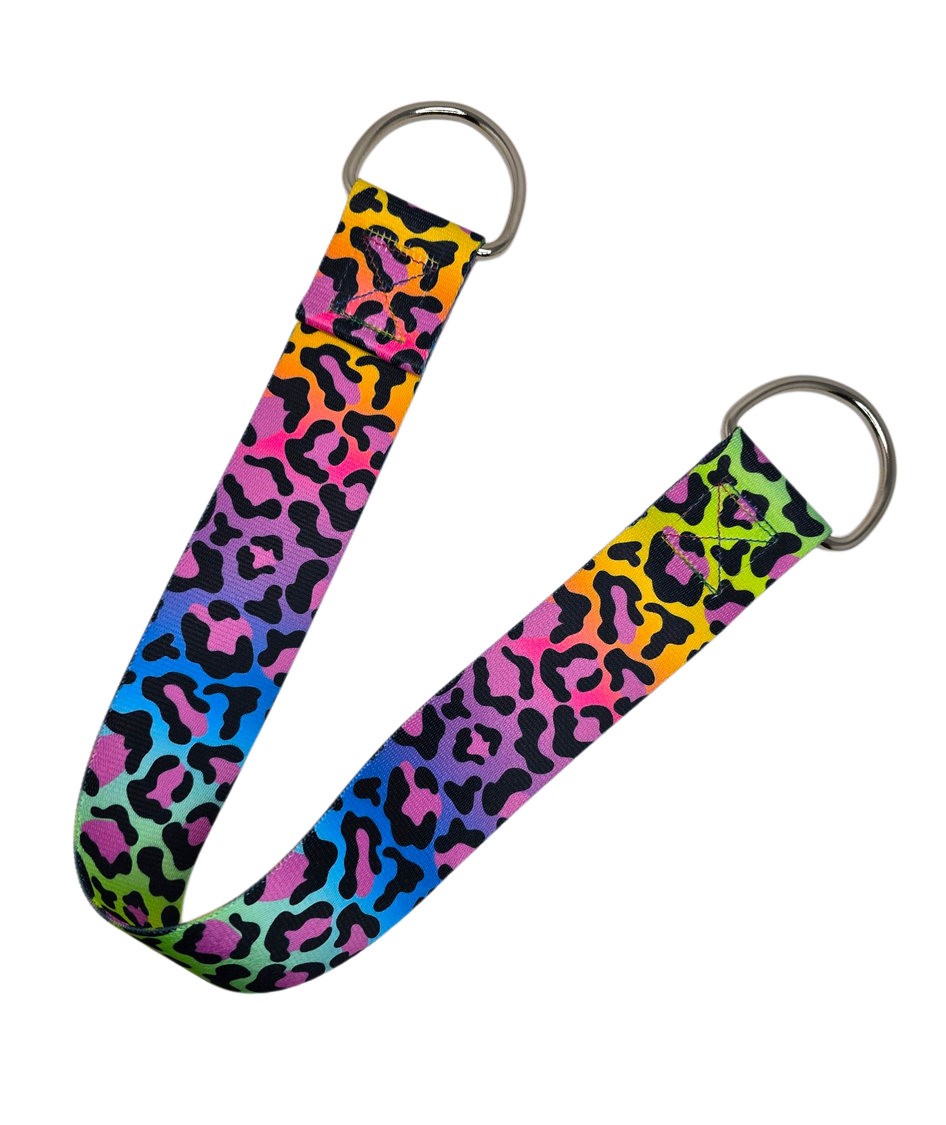 Neon Leopard Belly Support Strap