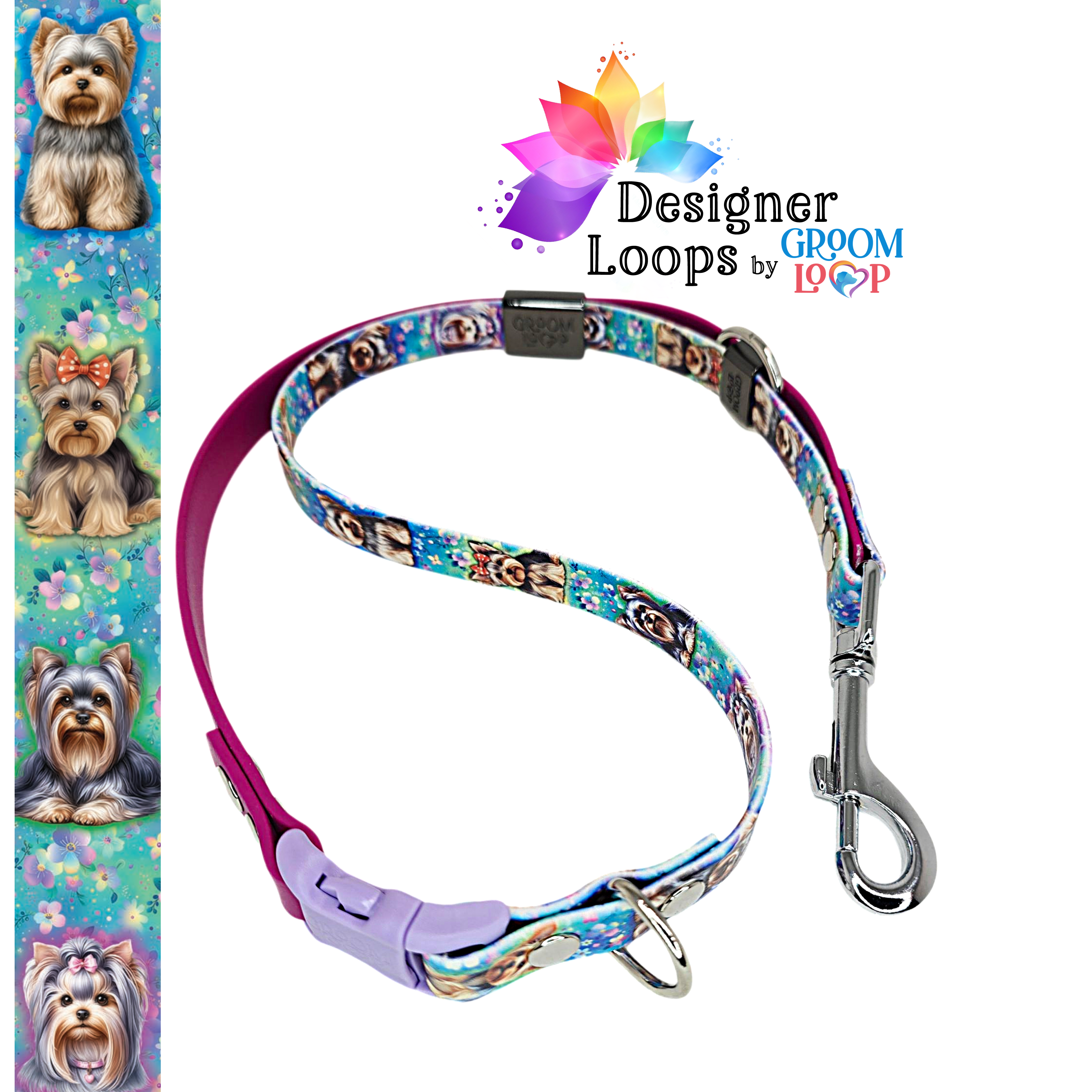 Yorkies BioThane® Grooming Loop