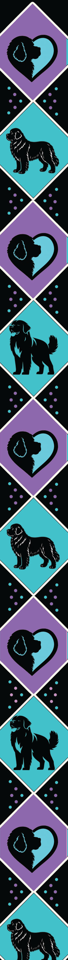 Newfie Love BioThane® Grooming Loop