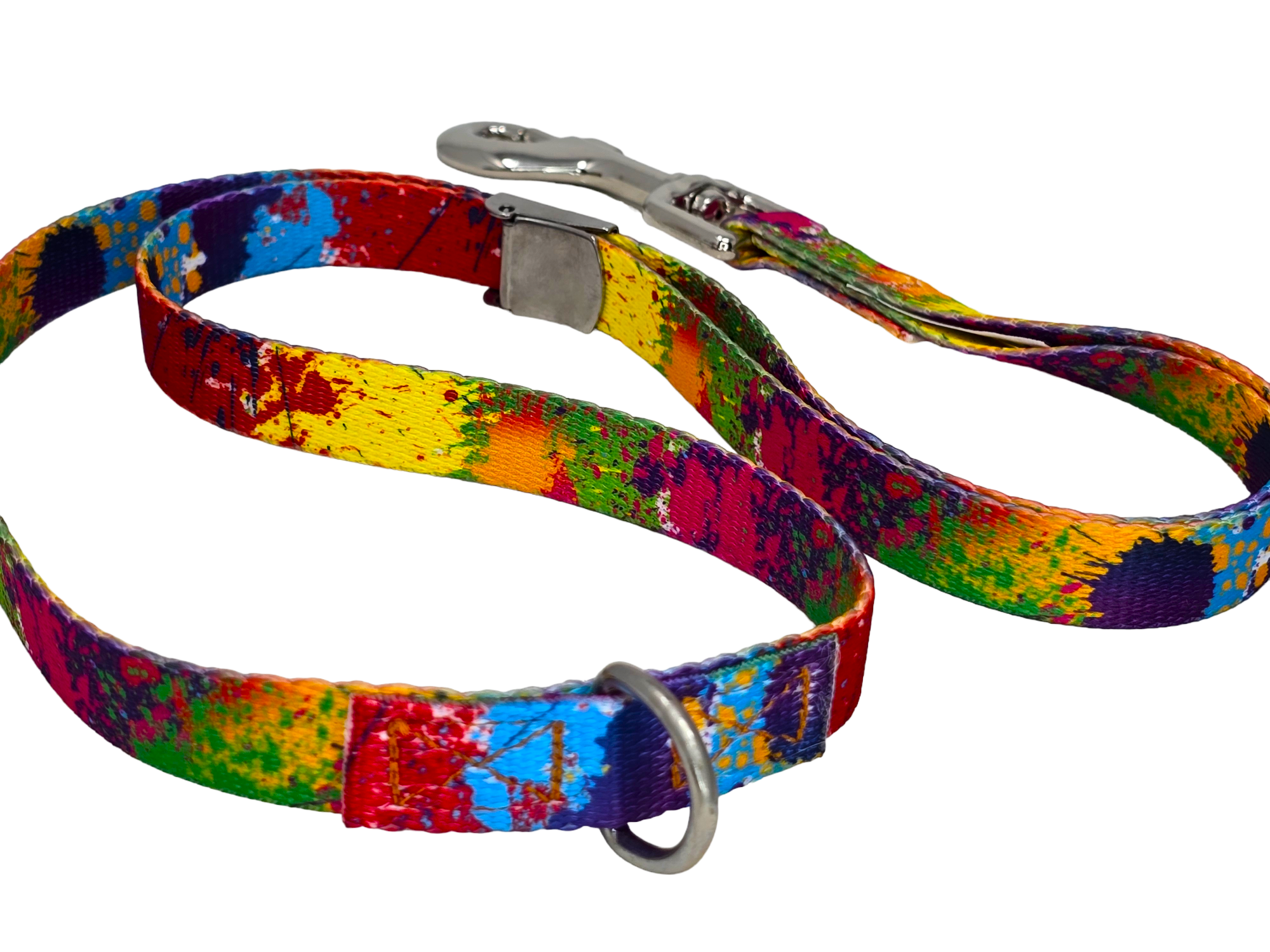 Paint Splatter Grooming Loops (No Buckle)