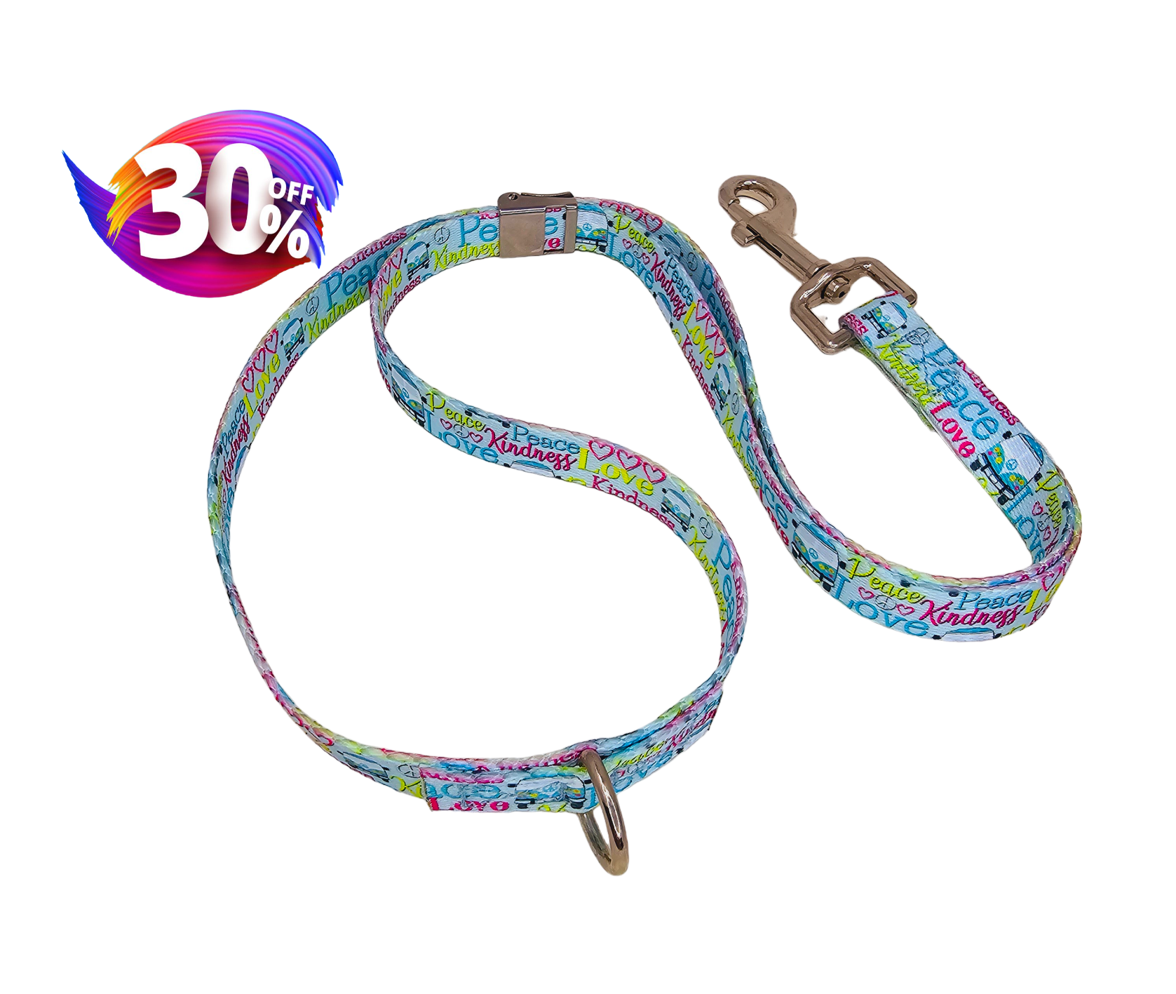 Peace Kindness Grooming Loops (No Buckle)