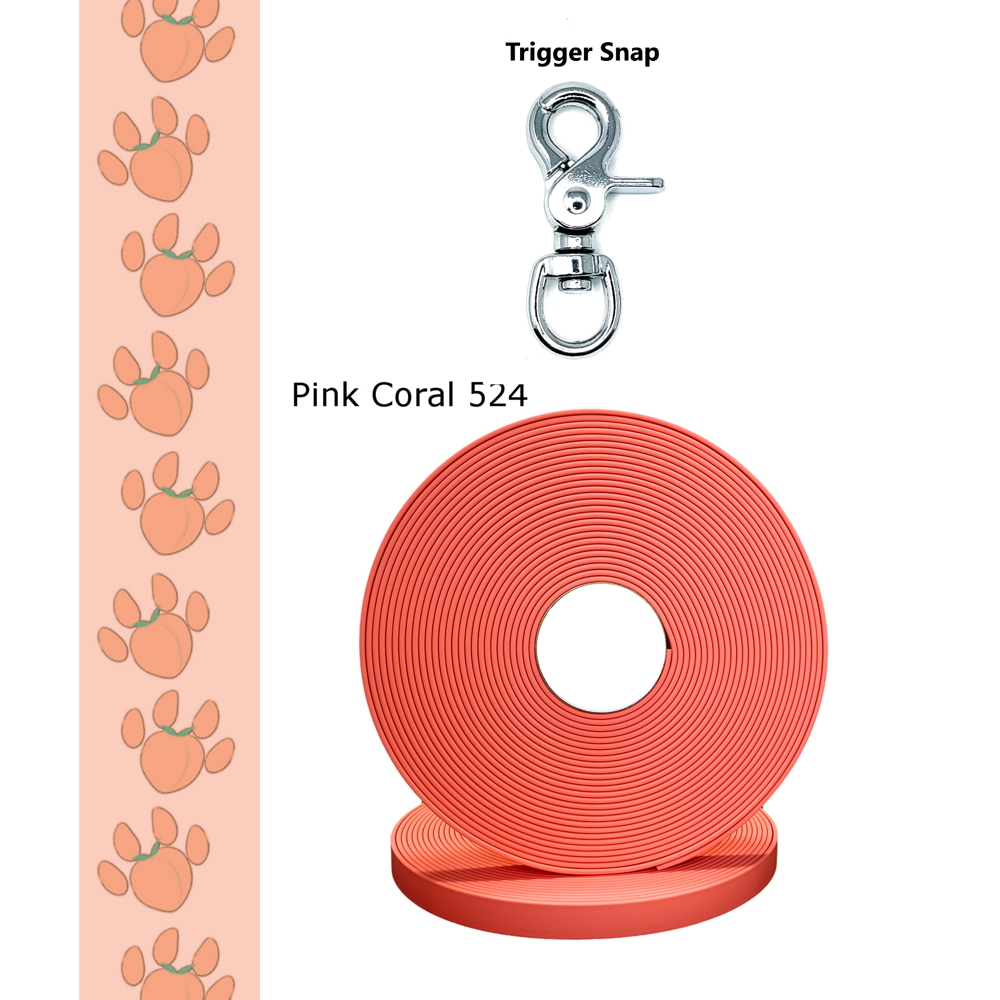 Peachy Paws Custom Loop