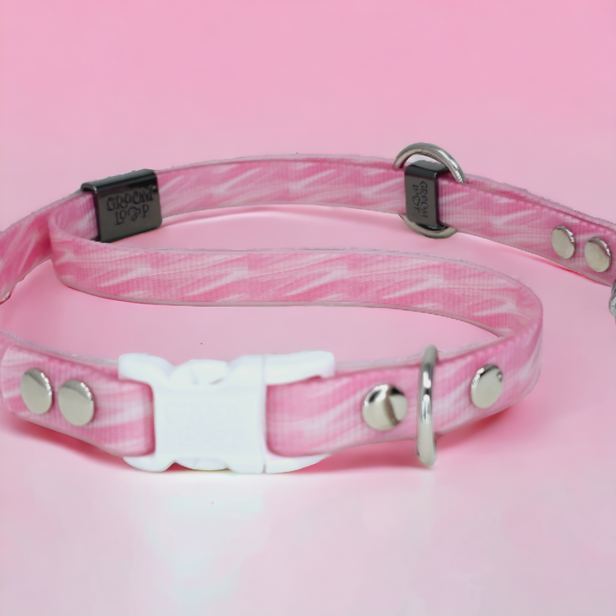 Pink Taffy 5/8" waterproof Grooming Loop