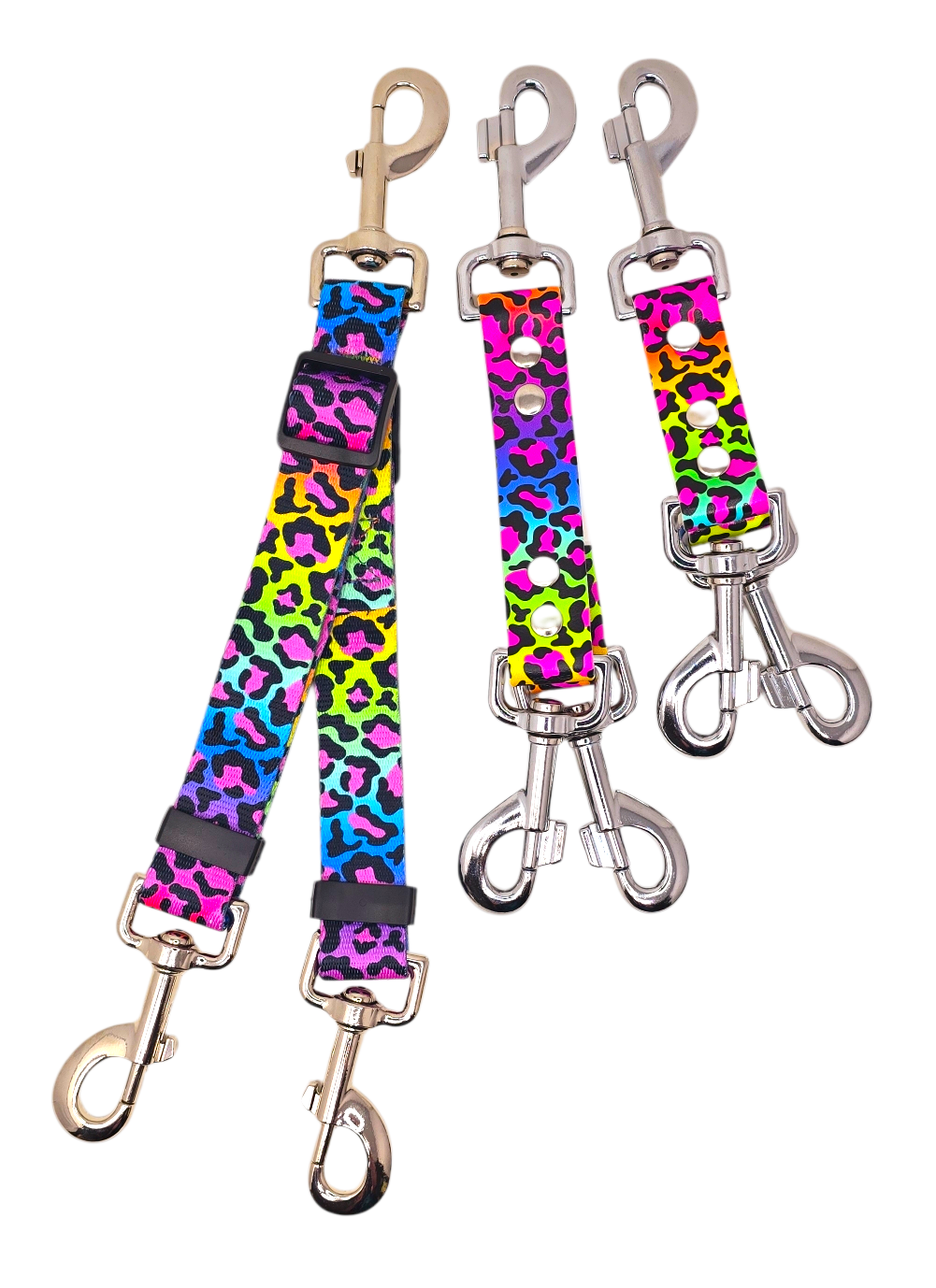 Connector (Neon Leopard) Nylon or BioThane®