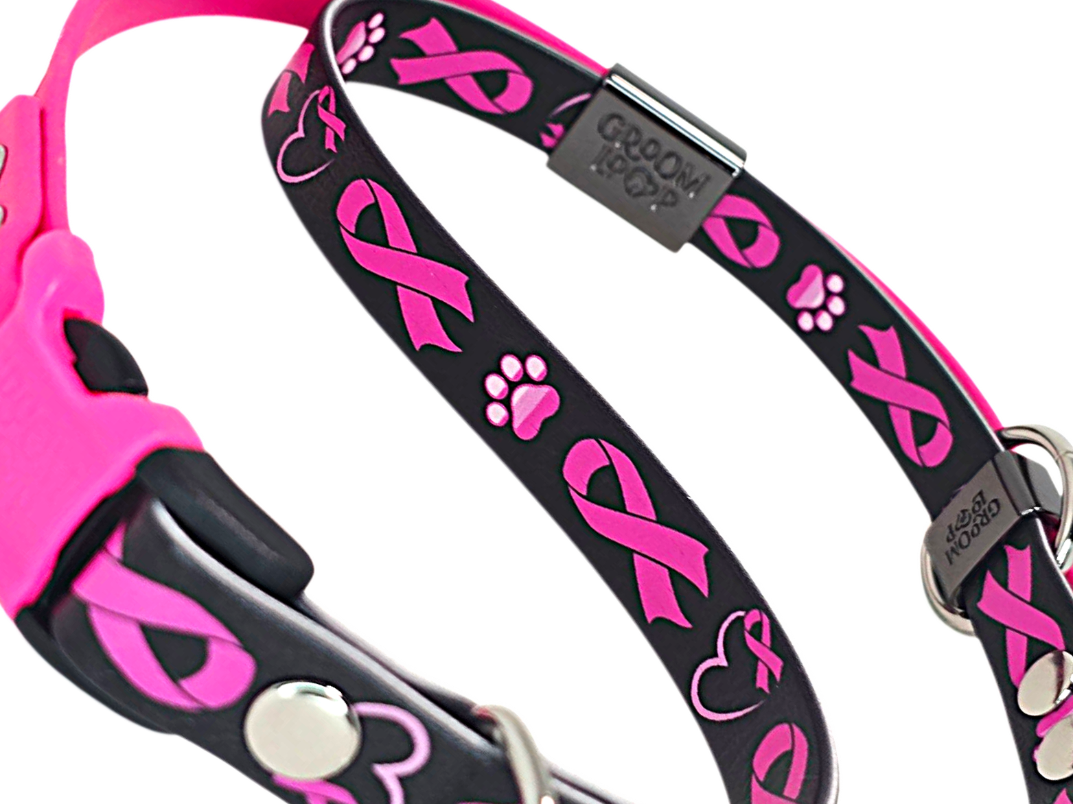 Breast Cancer Awareness BioThane® Grooming Loop