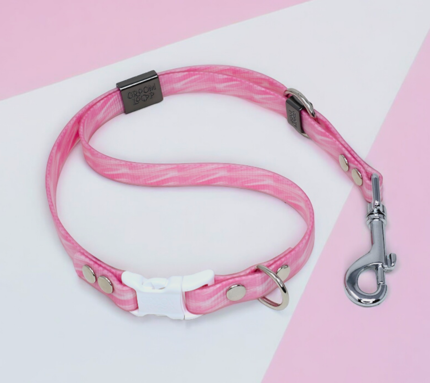 Pink Taffy 5/8" waterproof Grooming Loop