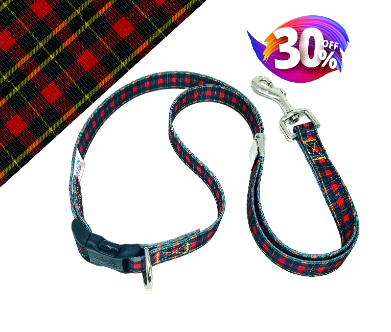 Red Plaid Grooming Loop