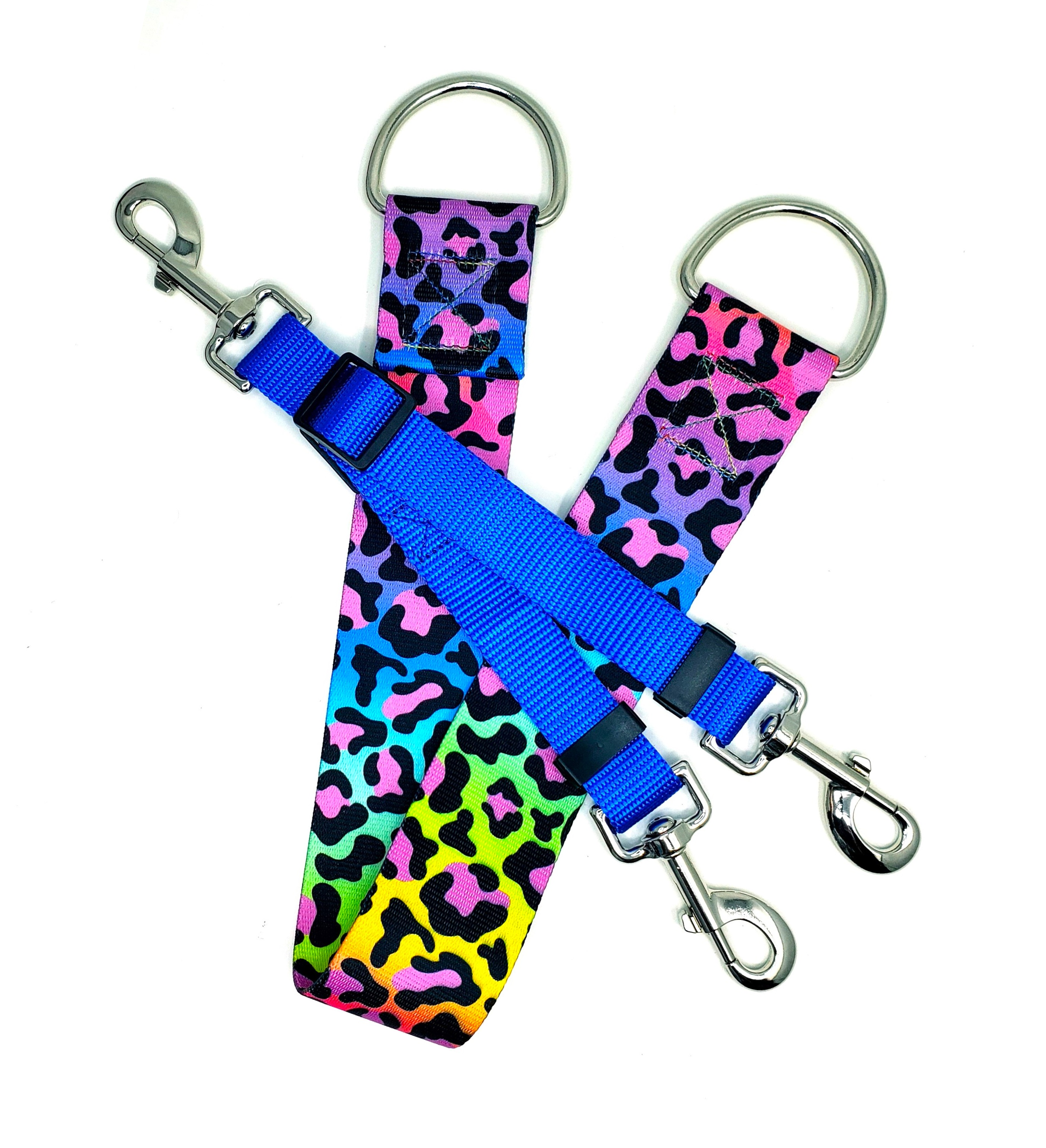 Neon Leopard Belly Support Strap
