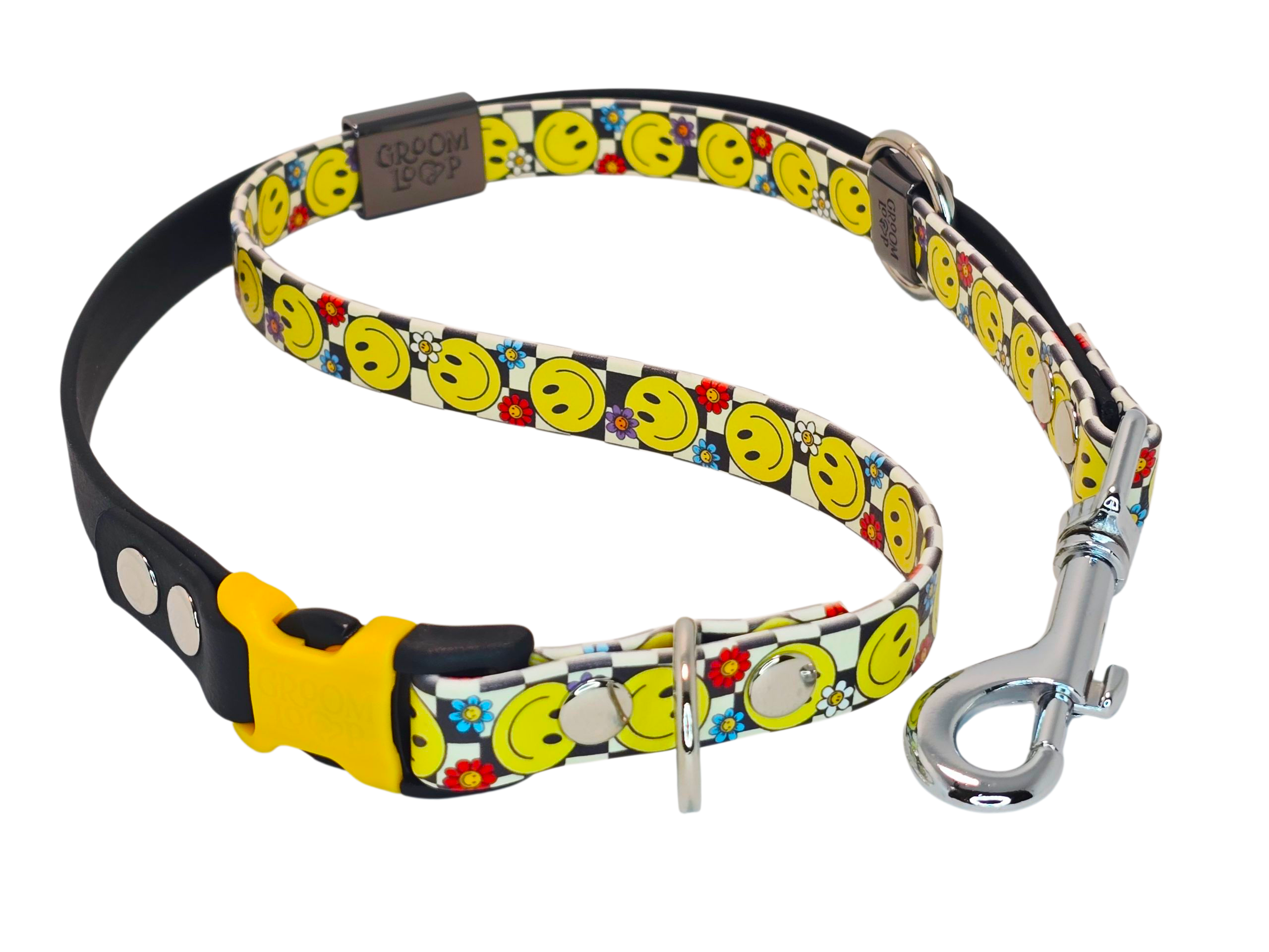 Smiley BioThane® Grooming Loop