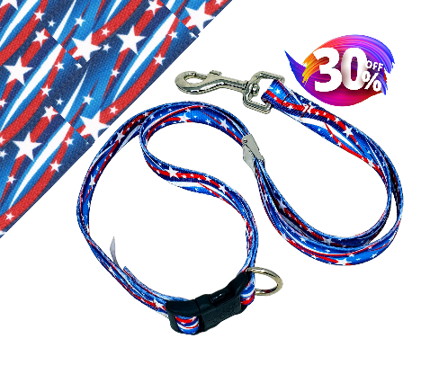 Star Spangled Grooming Loop (with Buckle)