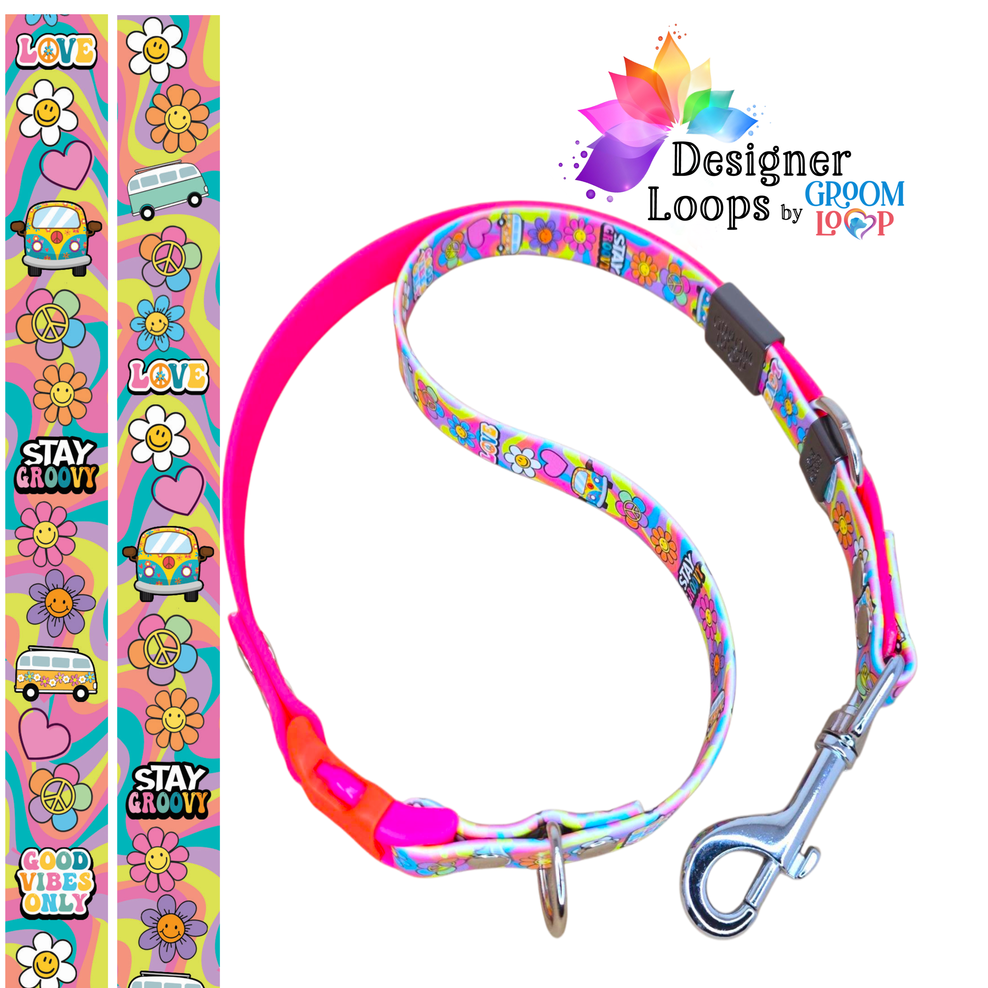 Stay Groovy BioThane® Grooming Loop