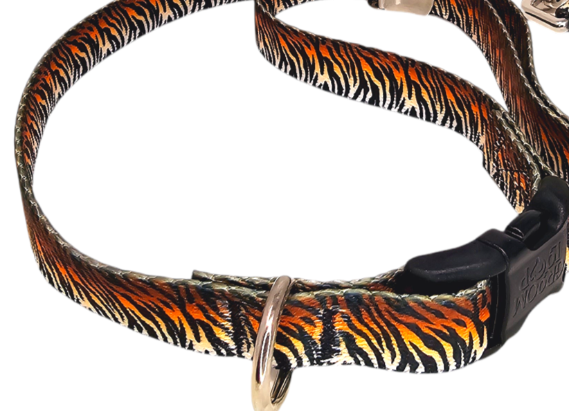 Bengal Tiger Grooming Loop, Polyester (with Buckle)