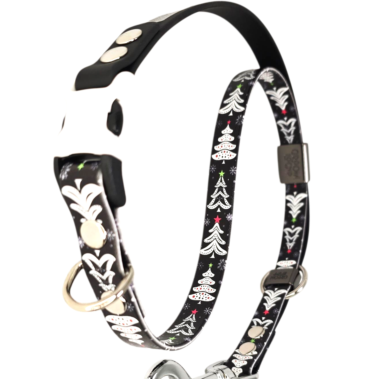 Black Winter BioThane® Grooming Loop