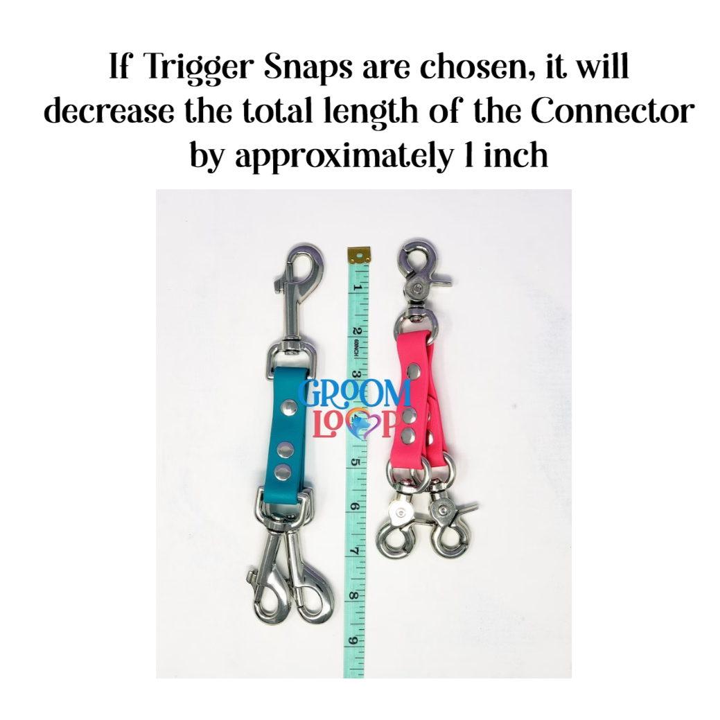 Connector (Neon Leopard) Nylon or BioThane®