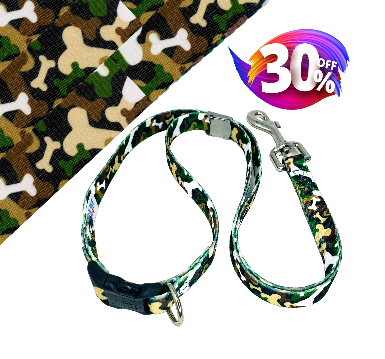 Woods Bone Camo Grooming Loop