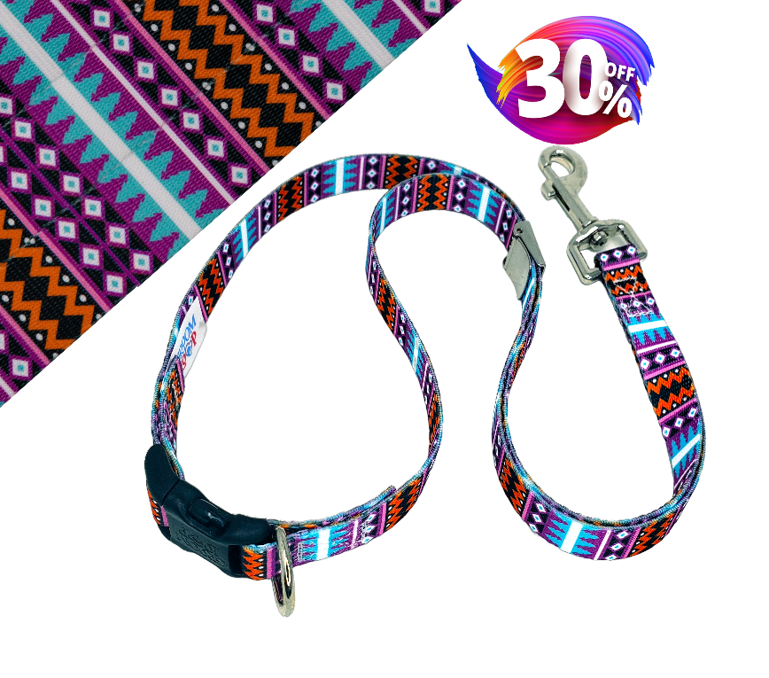 Purple Azteca Grooming Loop