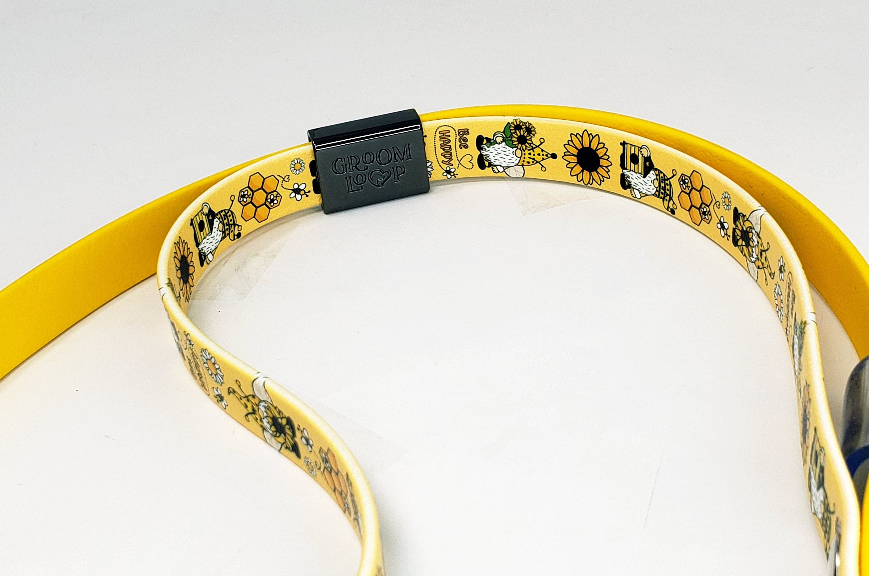 Bees and Gnomes BioThane® Grooming Loop